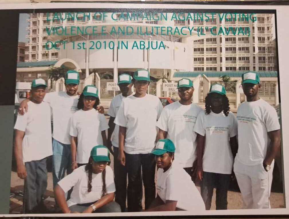 Campaign against Voting Violence and illiteracy L’Cavvai in Abuja
